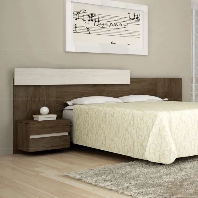 Cabeceira de cama, sem acochoamento - Foto 2