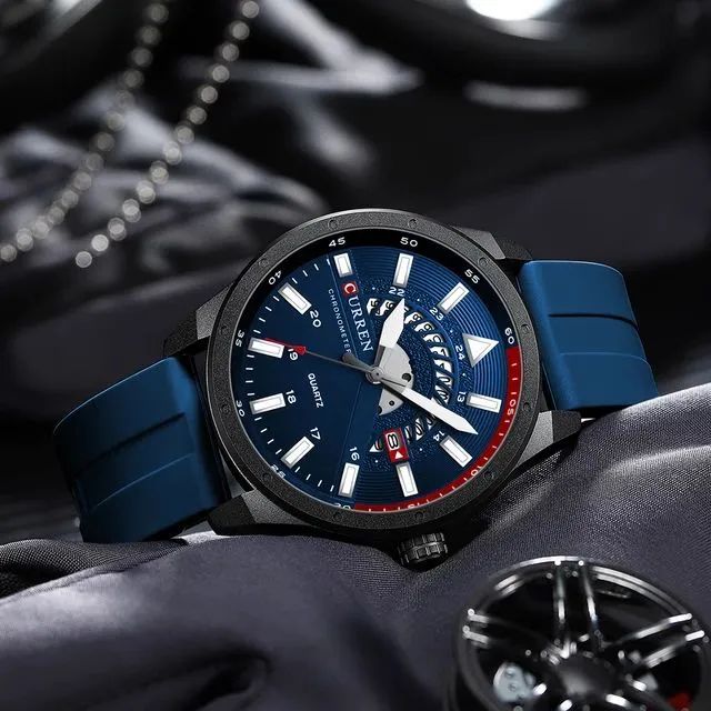 Relógio esportivo com pulseira em silicone  - Foto 3
