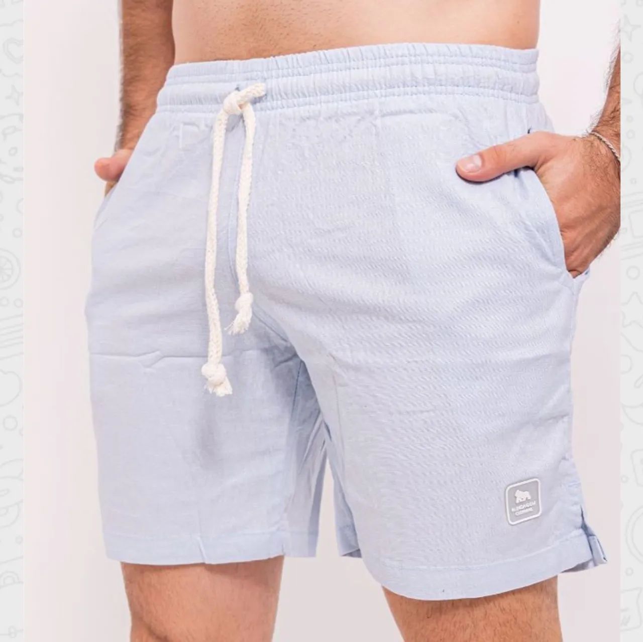 Bermuda Masculina Linho - Foto 3