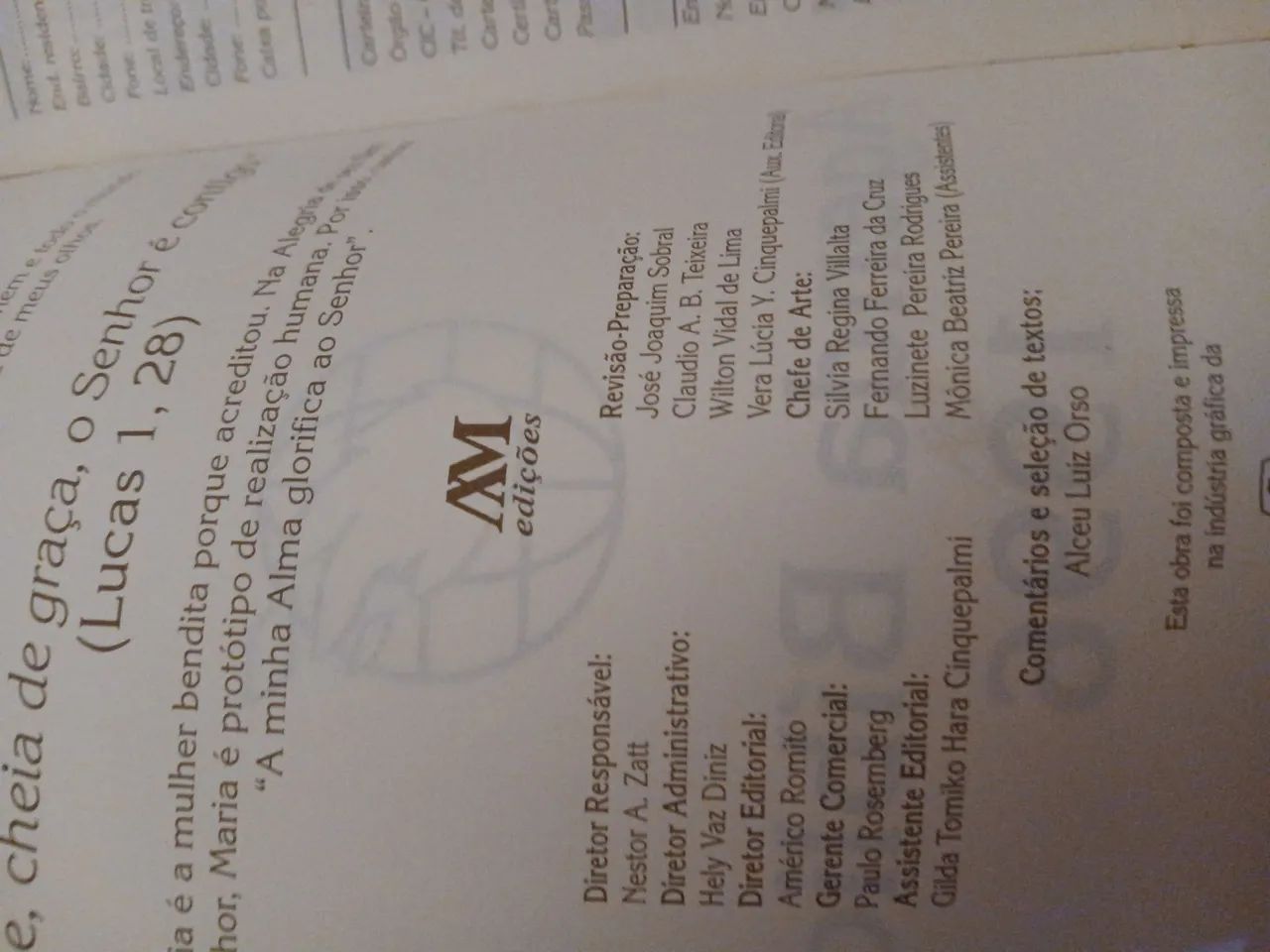 Agenda biblica antiga 1996  - Foto 4