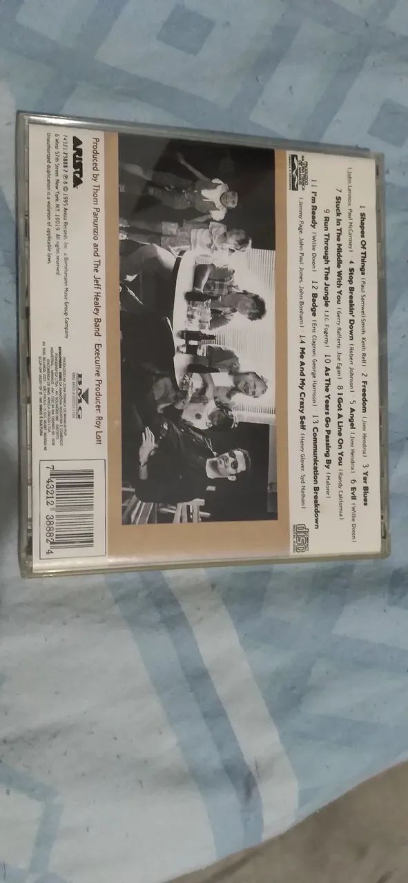 CD The Jeff Healey Band - Cover To Cover - Foto 3