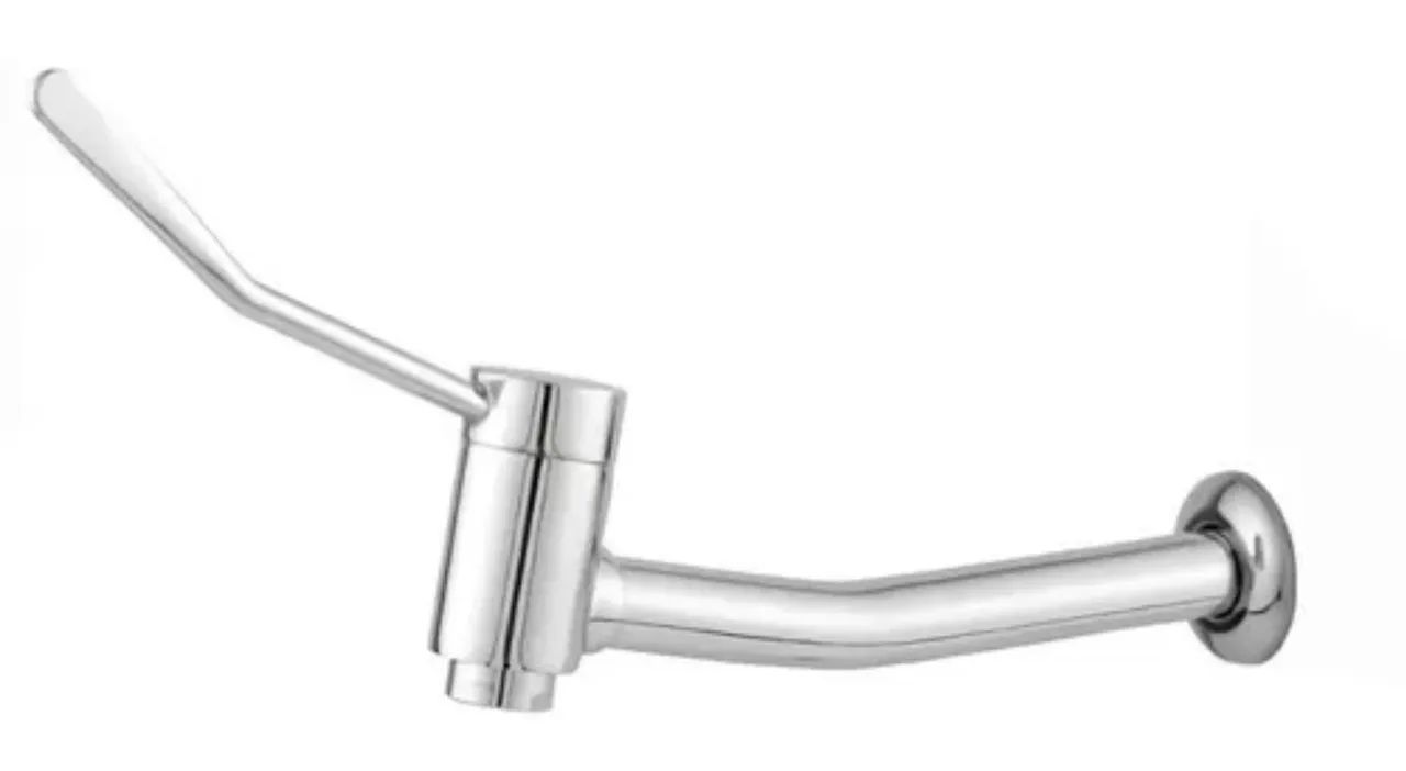 Torneira Clínica inox NOVA NA EMBALAGEM Dentista Hospital PCD Luxo 1/4 volta+BRINDE