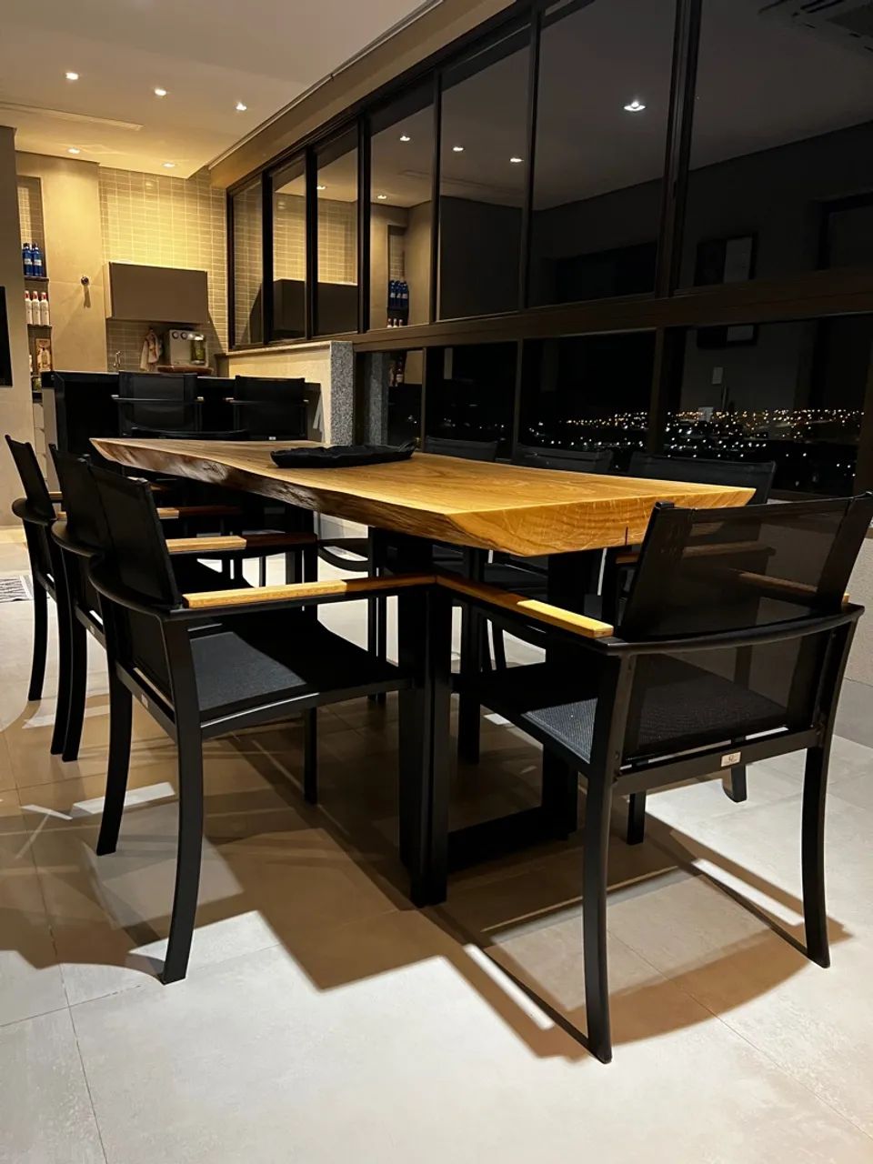 Vendo Cadeira de  Alumínio e Tela Sling - Foto 5