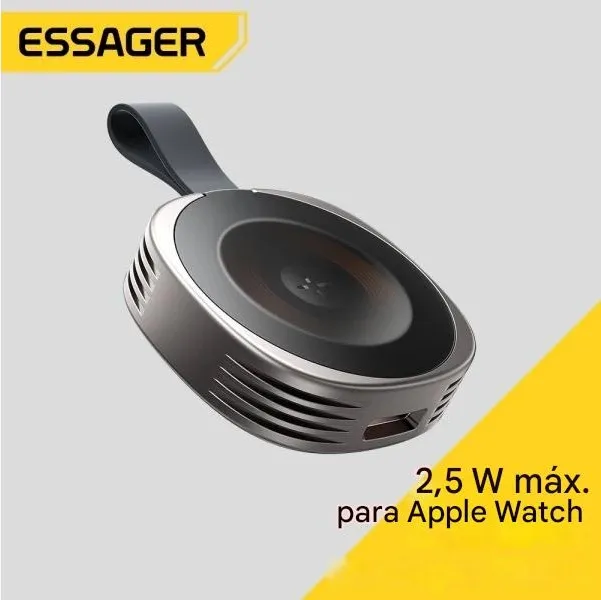 Carregador Magnético P/Apple Watch 2-9 SE & Ultra