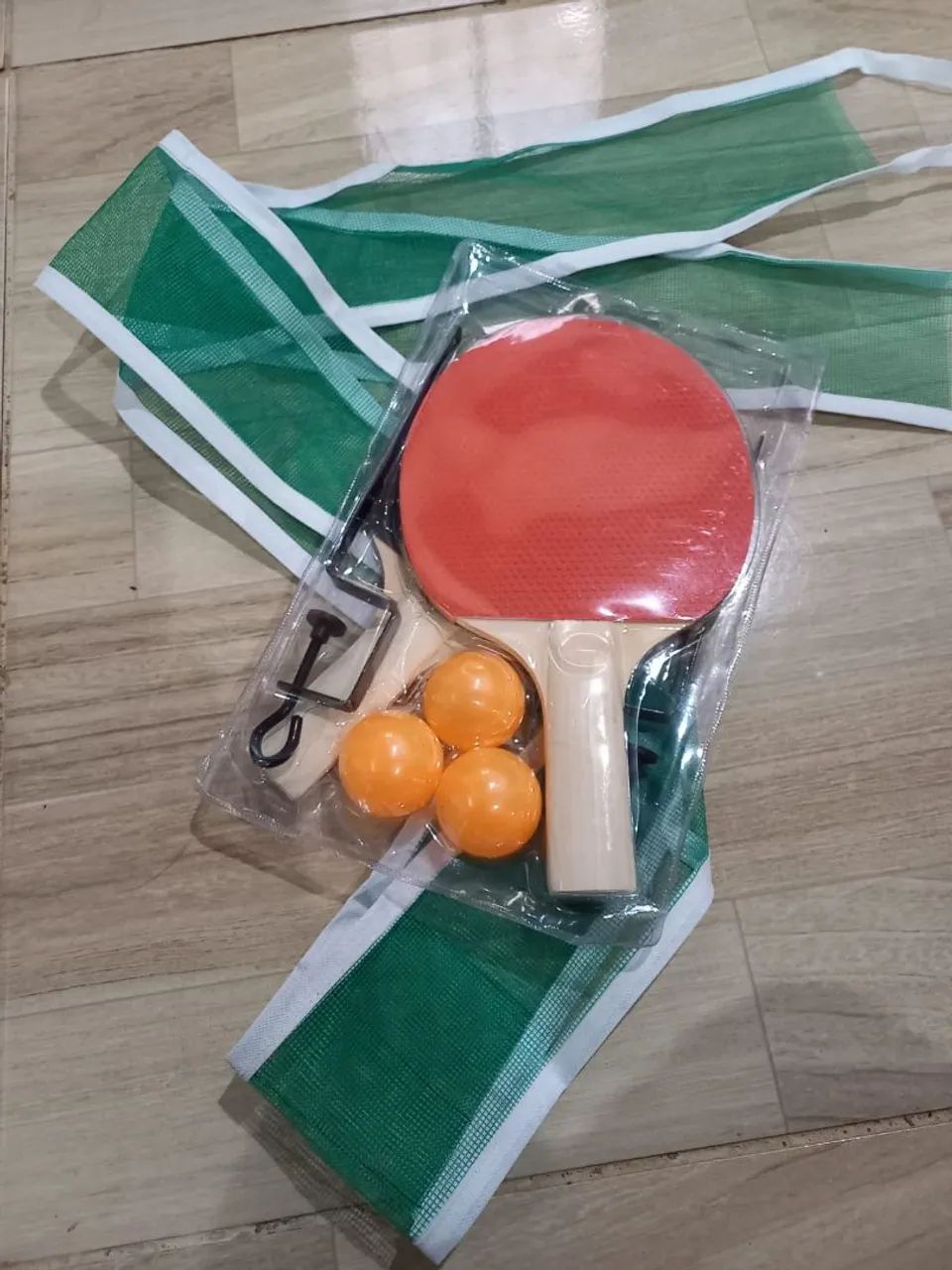 Kit Ping Pong com Rede de 2mt e Bolas - Foto 2