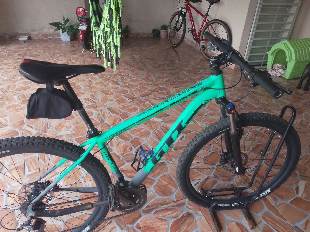 Bike 29 Freios nhidraulico suspensão de travar no ombro Bike top - Foto 3