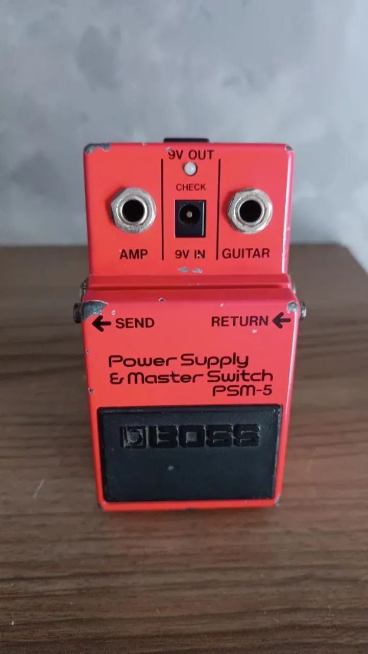 Pedal Boss PSM-5 Power Supply & Master Switch - Usado