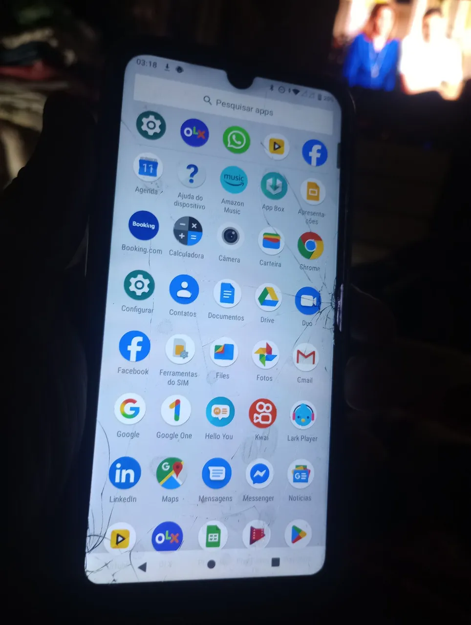 Motorola motoe6s tela tricada mm aos funciona perfeitamente watzp *
