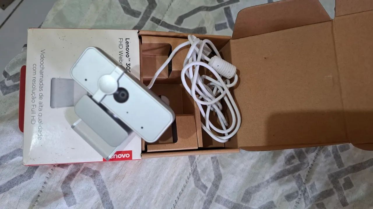 WEBCAM LENOVO 300 FHD  - Foto 4