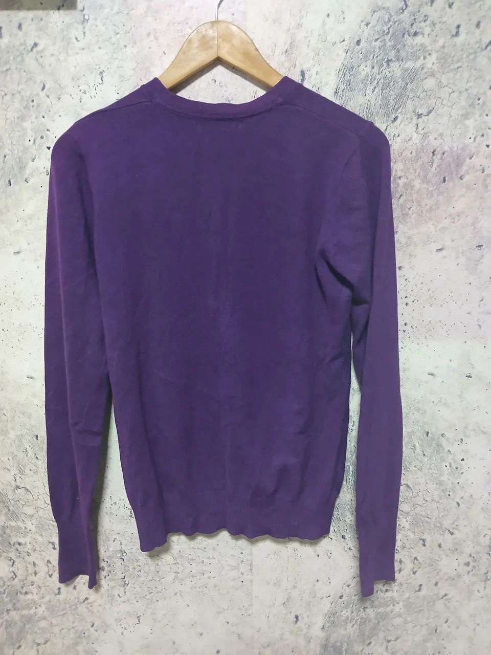 Cardigan Feminino Roxo - Foto 2