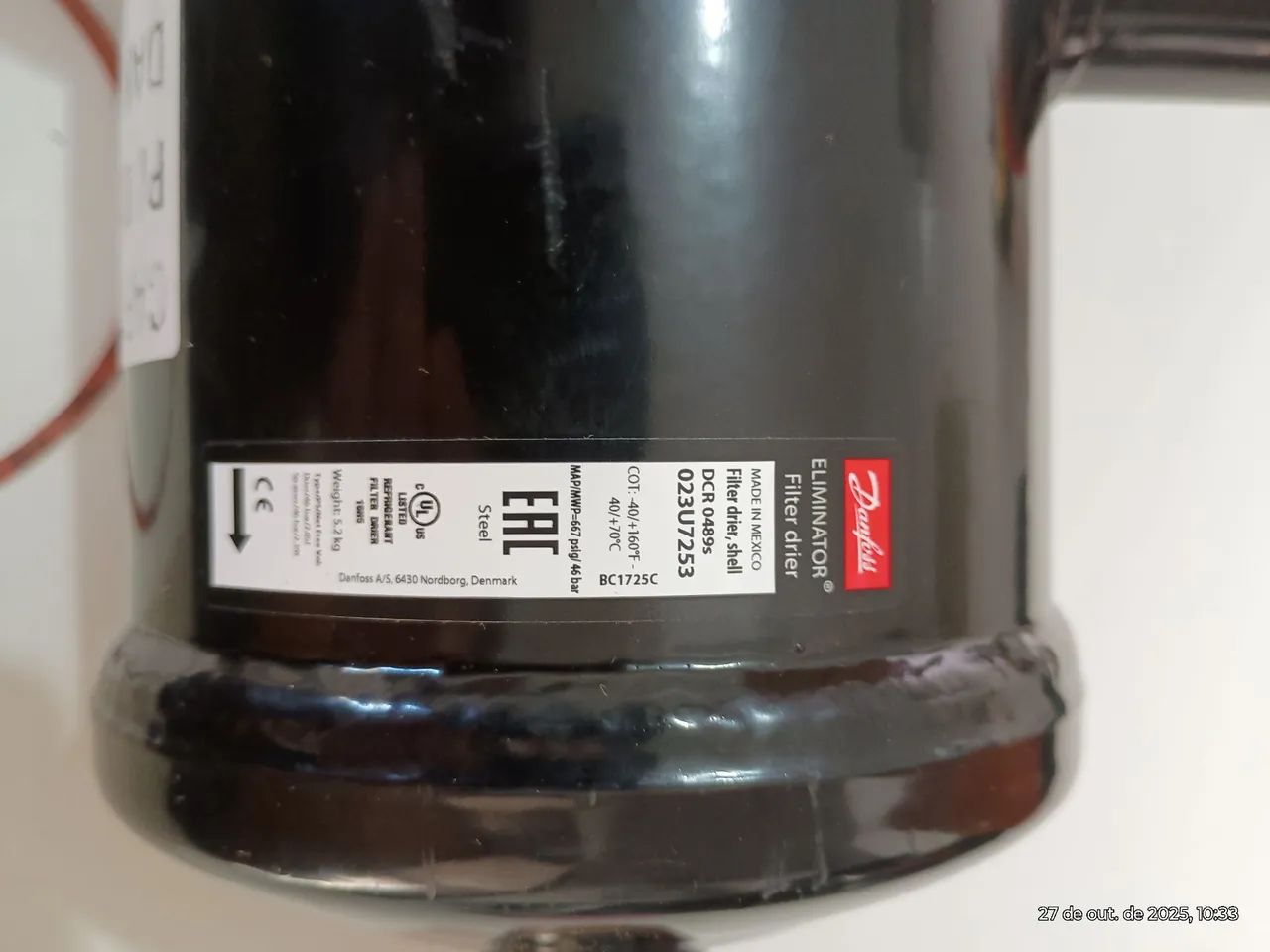 Carcaça Para Filtro Danfoss 1-1/8" - Foto 4