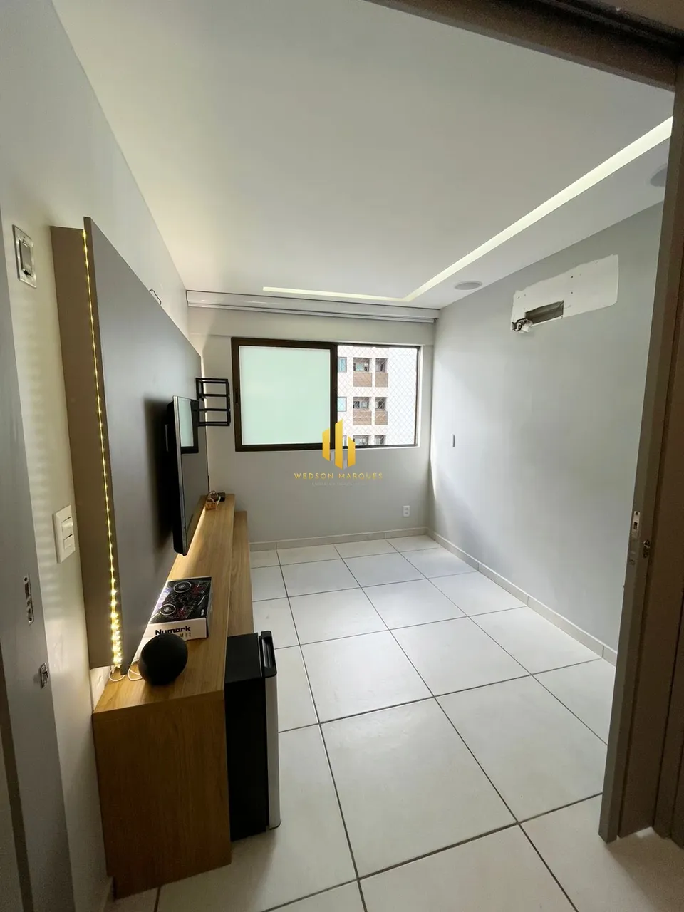 Apartamento Semi-Mobiliado 2quartos 1suite Andar Alto 55m Completo de Armários com Lazer 0