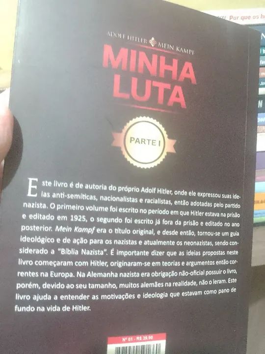 Livro minha luta Adolf Hitler novo - Foto 2