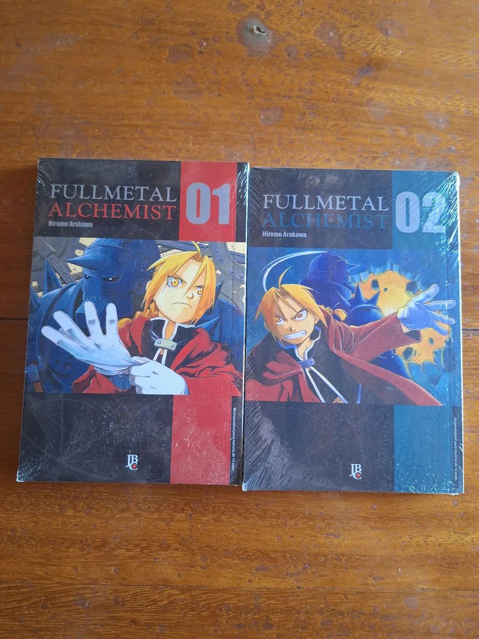 Mangá FullMetal Alchemist vol 1 ao 10 - Foto 2