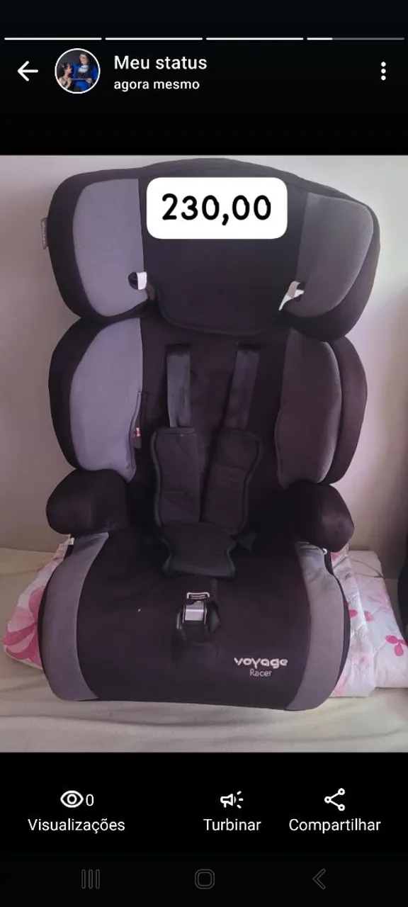 Cadeirinha para Bebê Voyage Racer