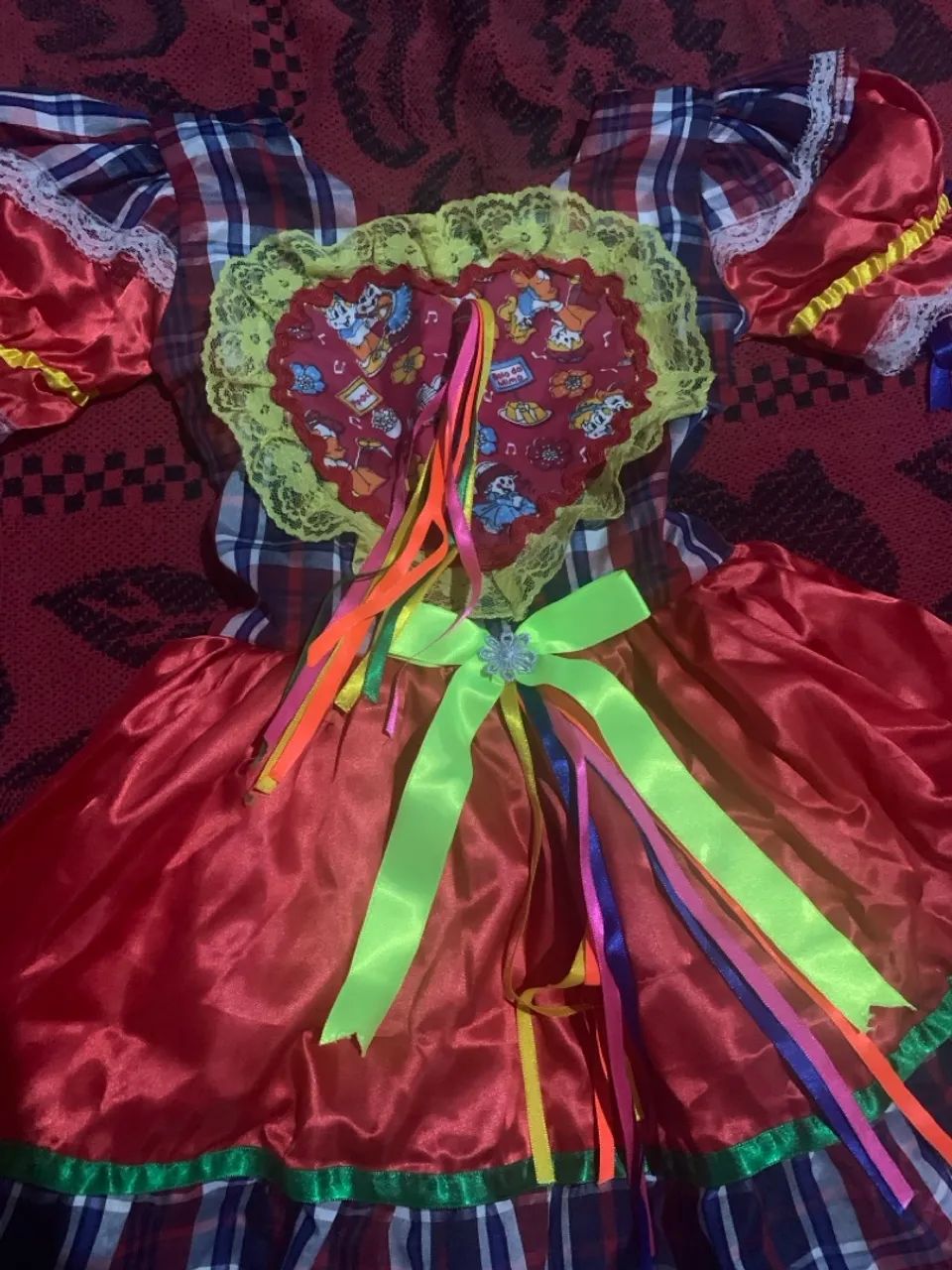 Vestido Infantil Festa Junina Temático - Foto 2