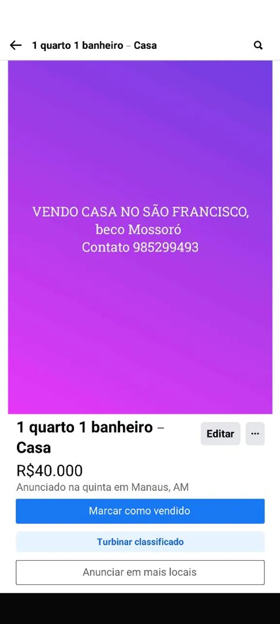 Vendo CASA MISTA
