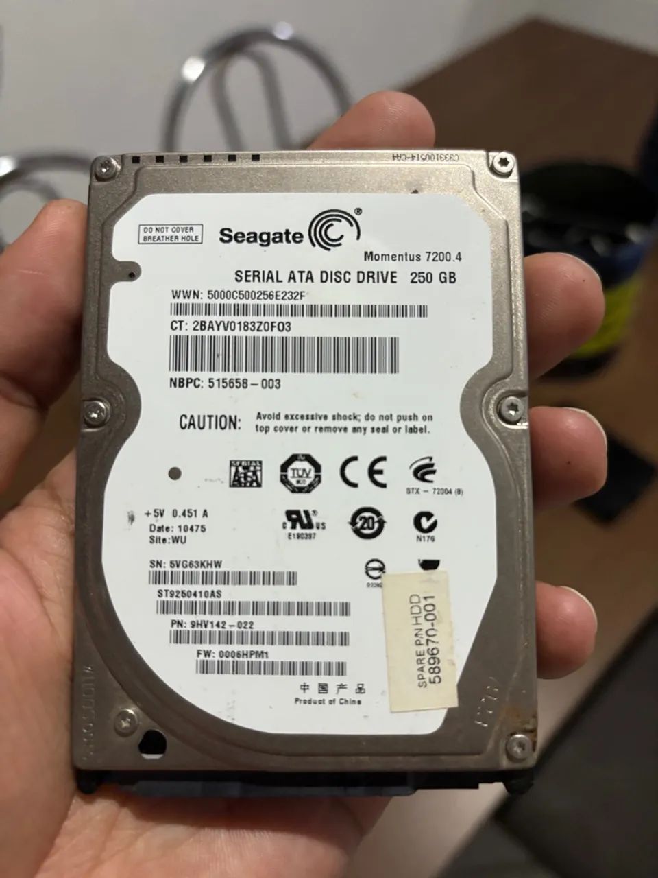 4 HDs de Notebook - Foto 5