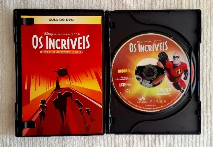 DVD Duplo Os Incríveis (Edição Rara e Especial) - Foto 2
