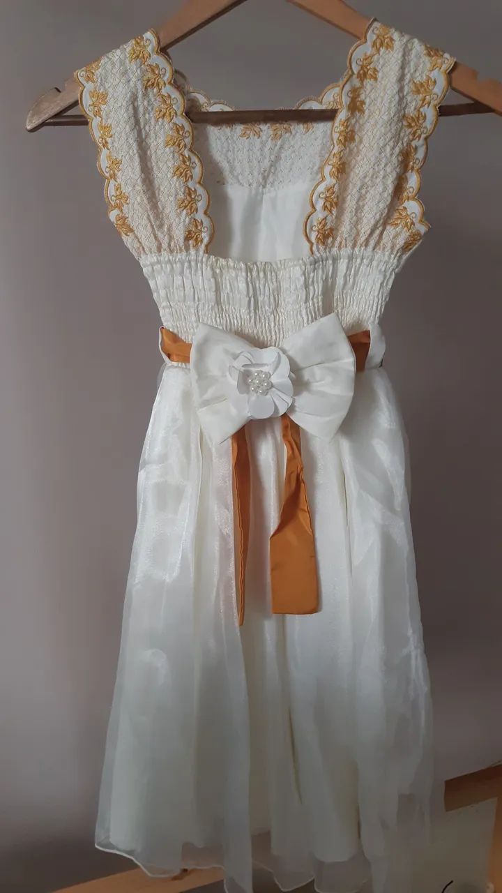 Vestido infantil daminha - Foto 6