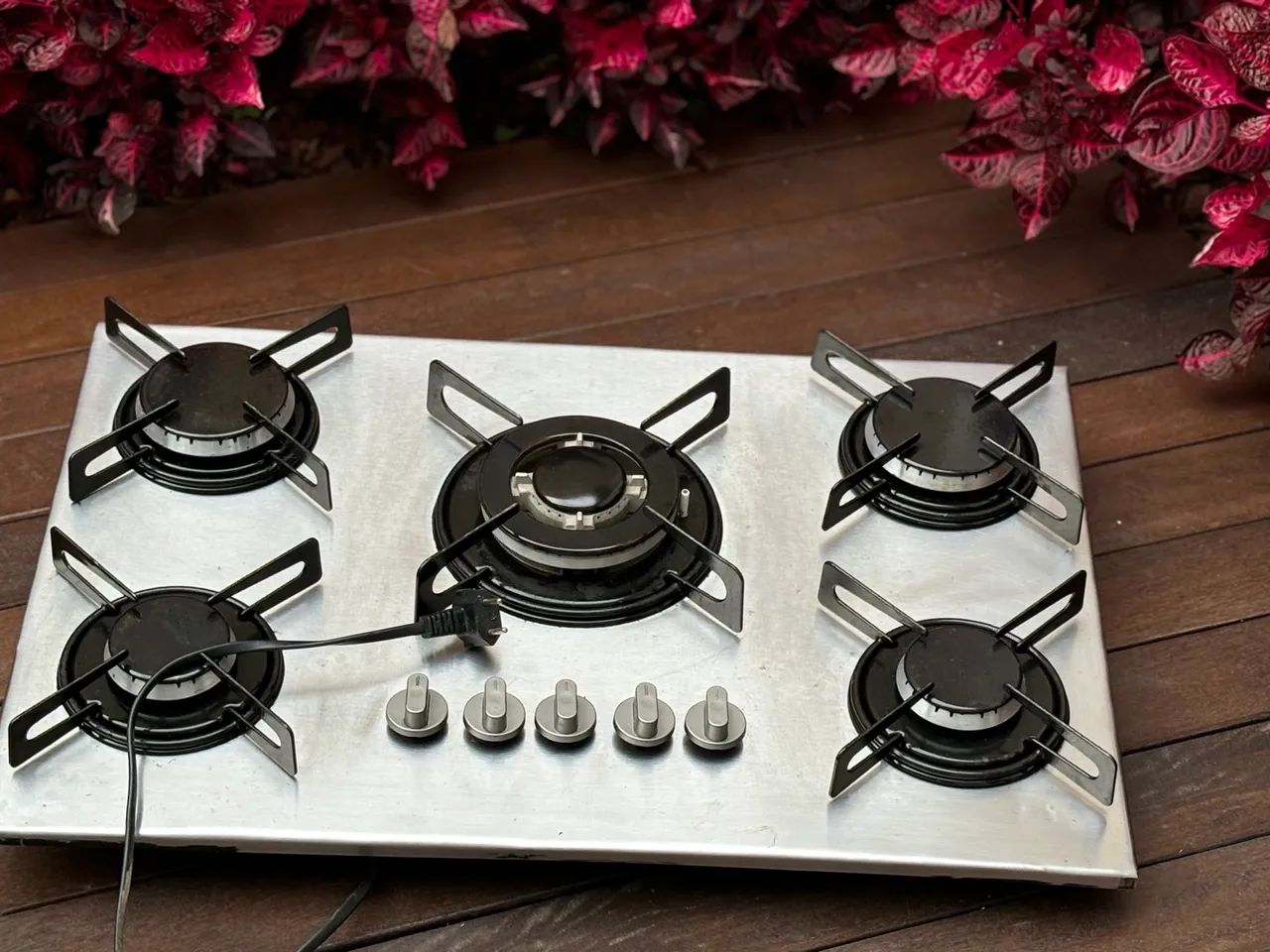 Cooktop a Gás 5 bocas - Seminovo