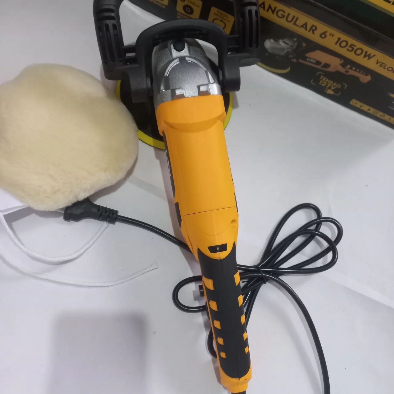 Politriz Angular 6'' 1050W Nova. 220v - Foto 2