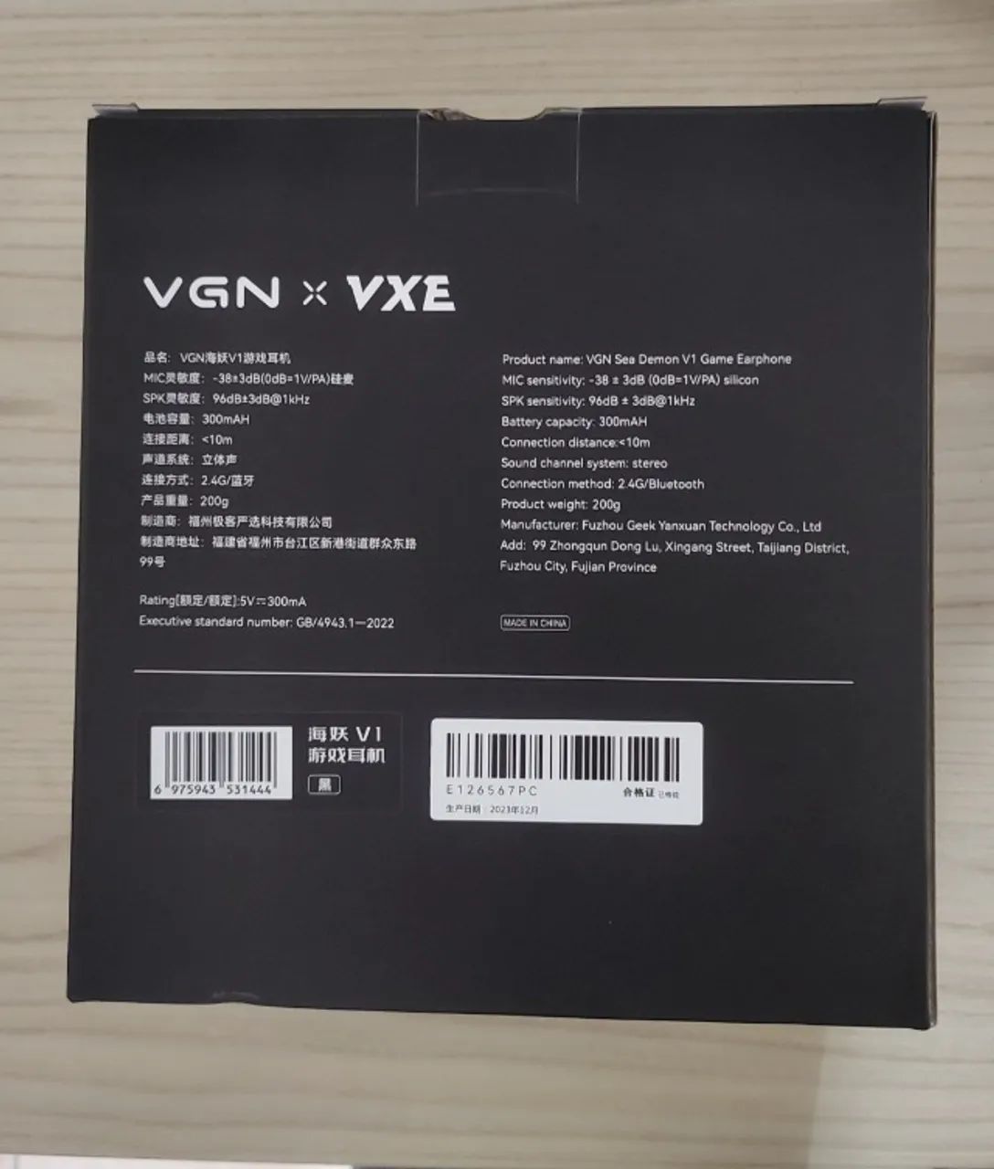 Headset Wireless VGN VXE V1 - Usado - Foto 6