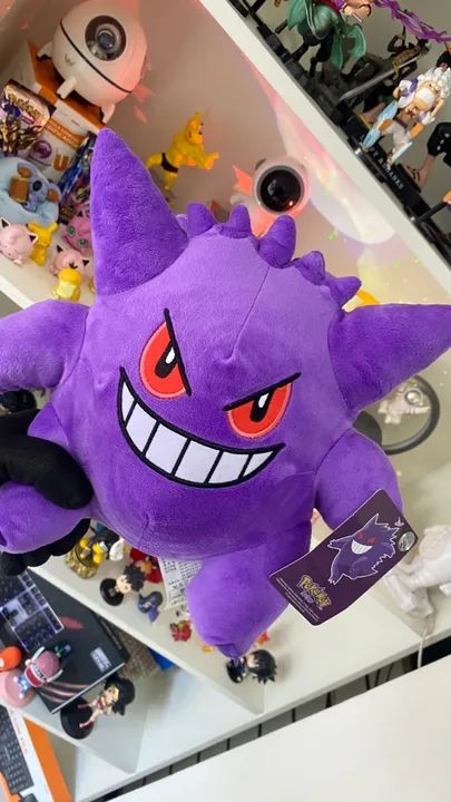 Pelúcia original Pokémon Gengar
