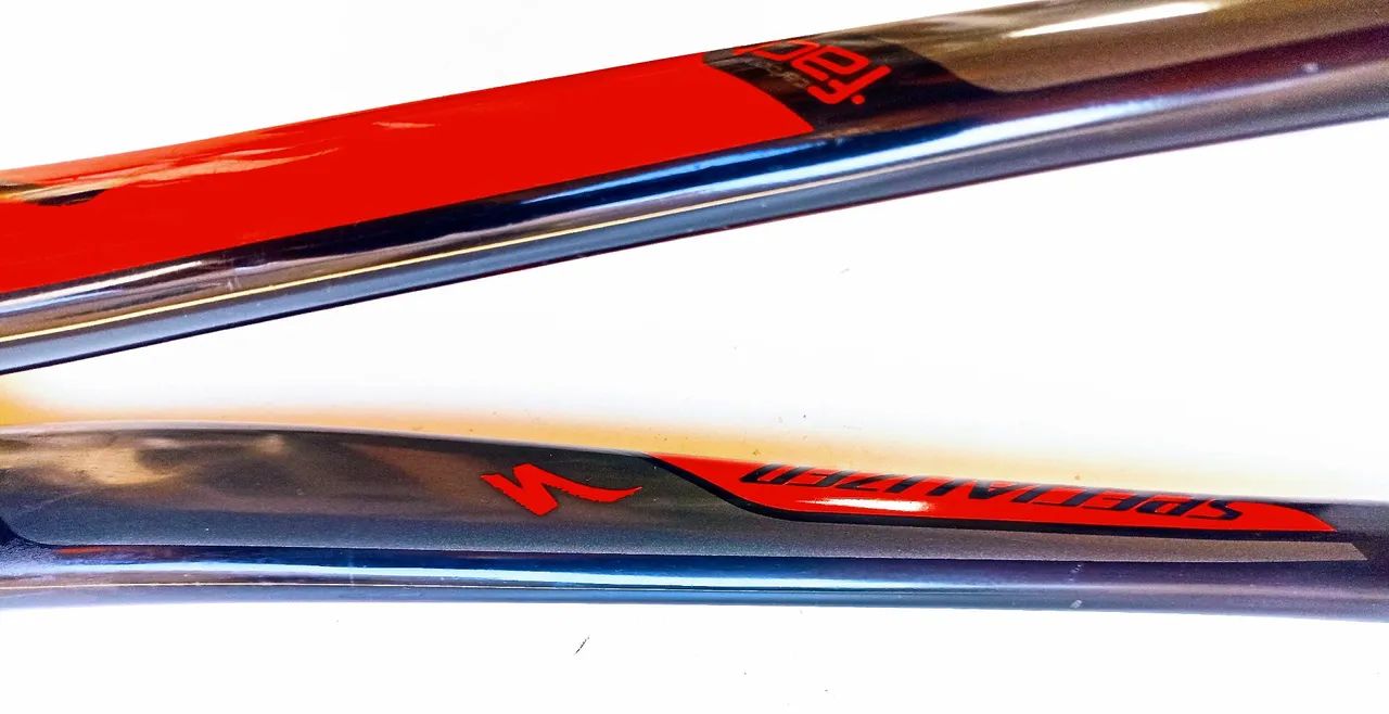 GARFO SPECIALIZED CARBONO TAPERED original 185mm, 345g - Foto 2