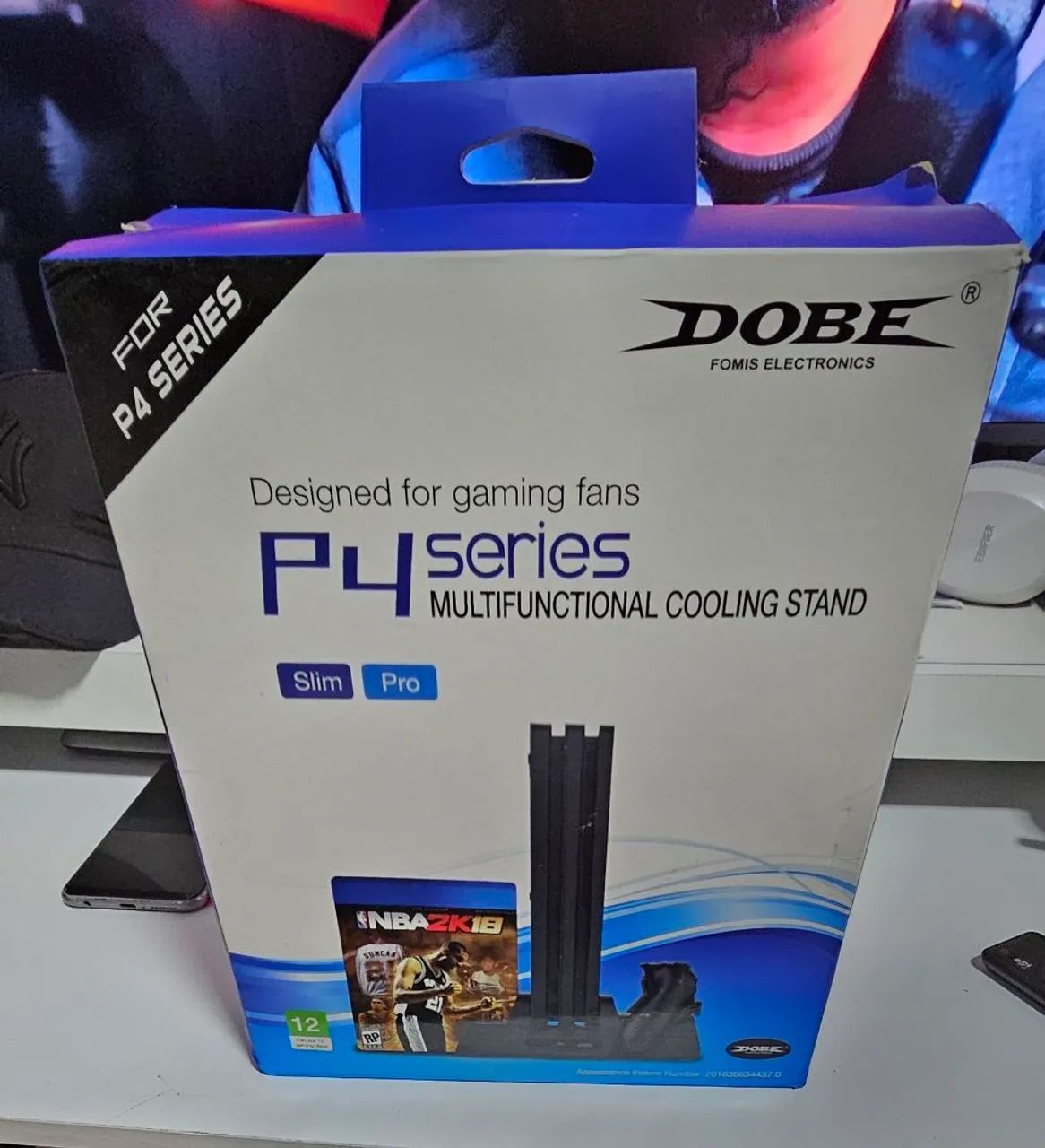Suporte para PS4 Slim e PS4 Pro com Ventilação - Foto 2