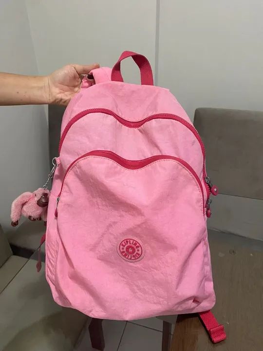 Mochila Kipling Rosa - Foto 3