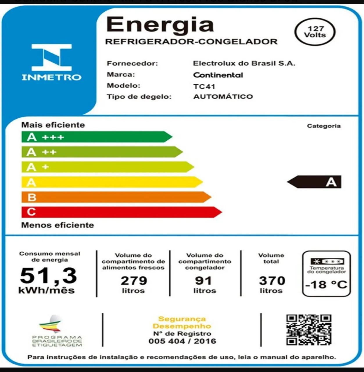 RETIRADA IMEDIATA - Geladeira Continental Duplex Branca - Foto 6