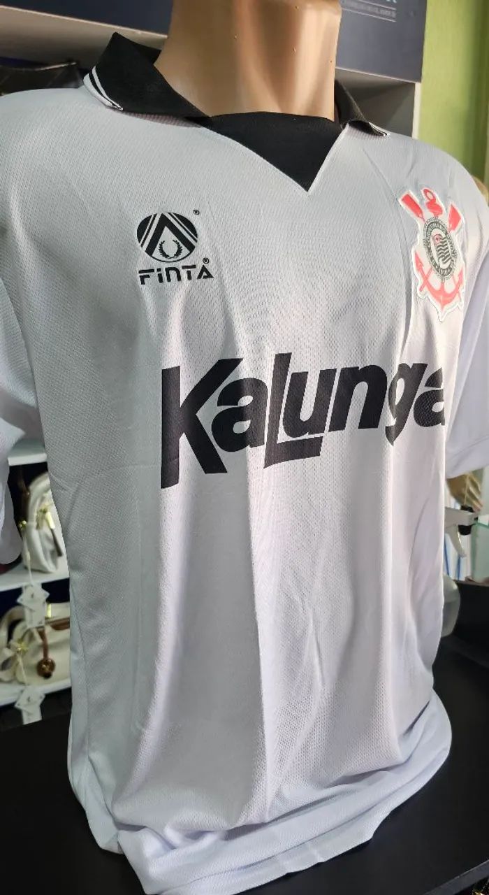 Camisa do Corinthians retro Kalunga  - Foto 4