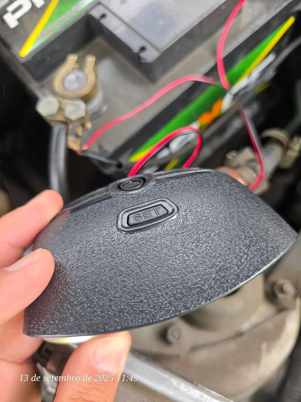 Sensor de Temperatura e Voltagem de Bateria Veícular 12V - Foto 2