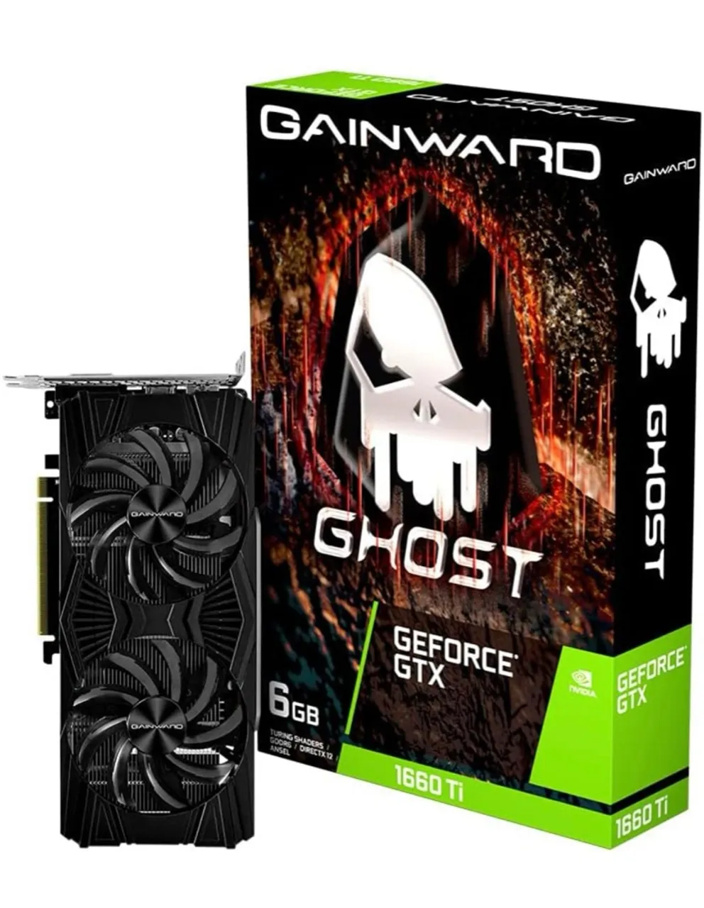 Placa de Vídeo Gainward GeForce GTX 1660 Ti 6GB Ghost