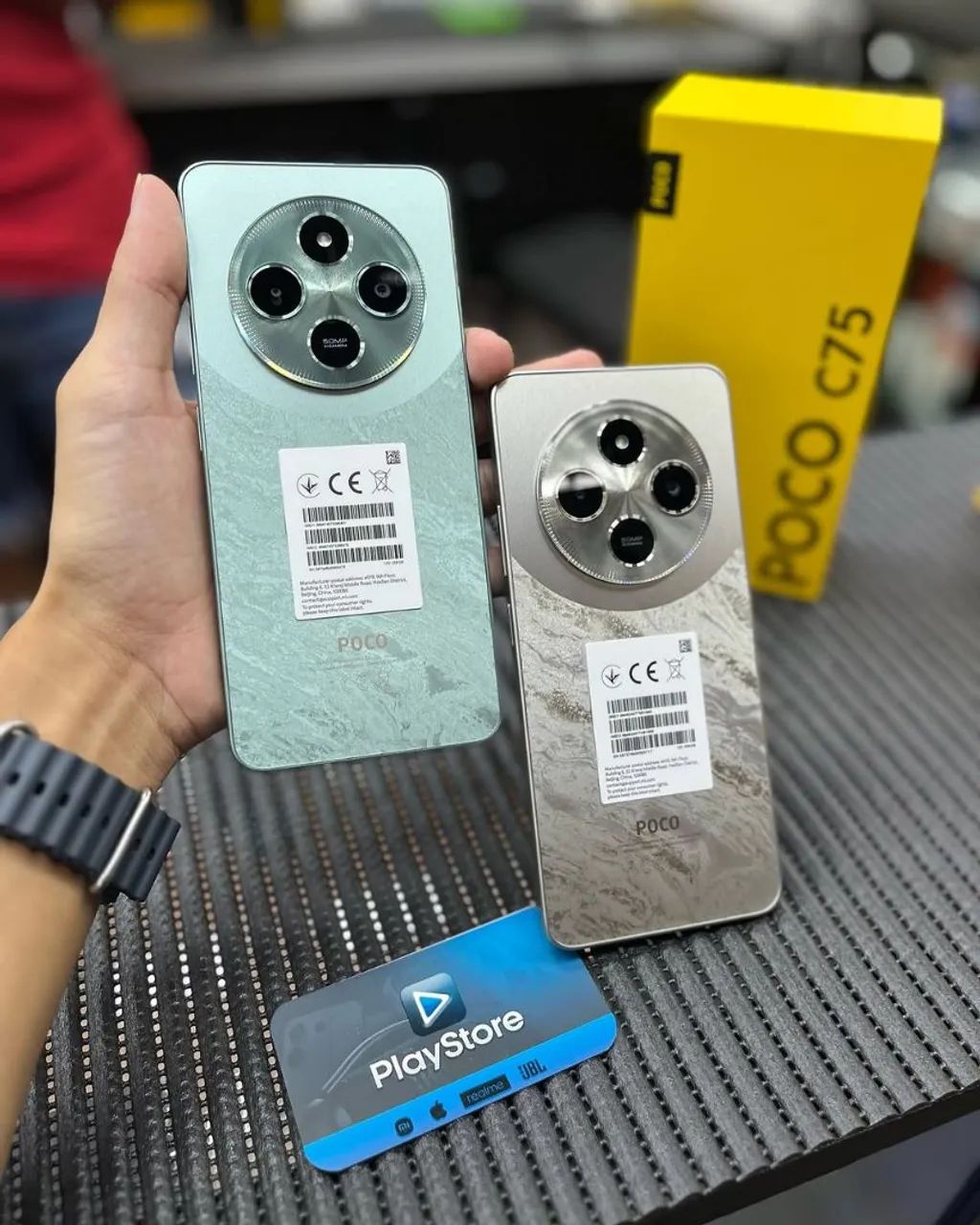 Xiaomi Poco C75 + NFC 128gb 6ram - Novo lacrado - 12x no cartão  - Foto 2