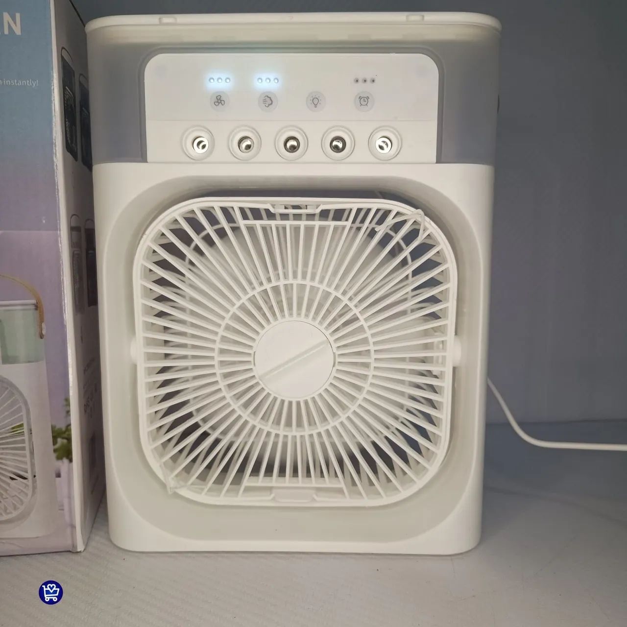 Ventilador Portátil com Bateria Recarregável - Foto 4