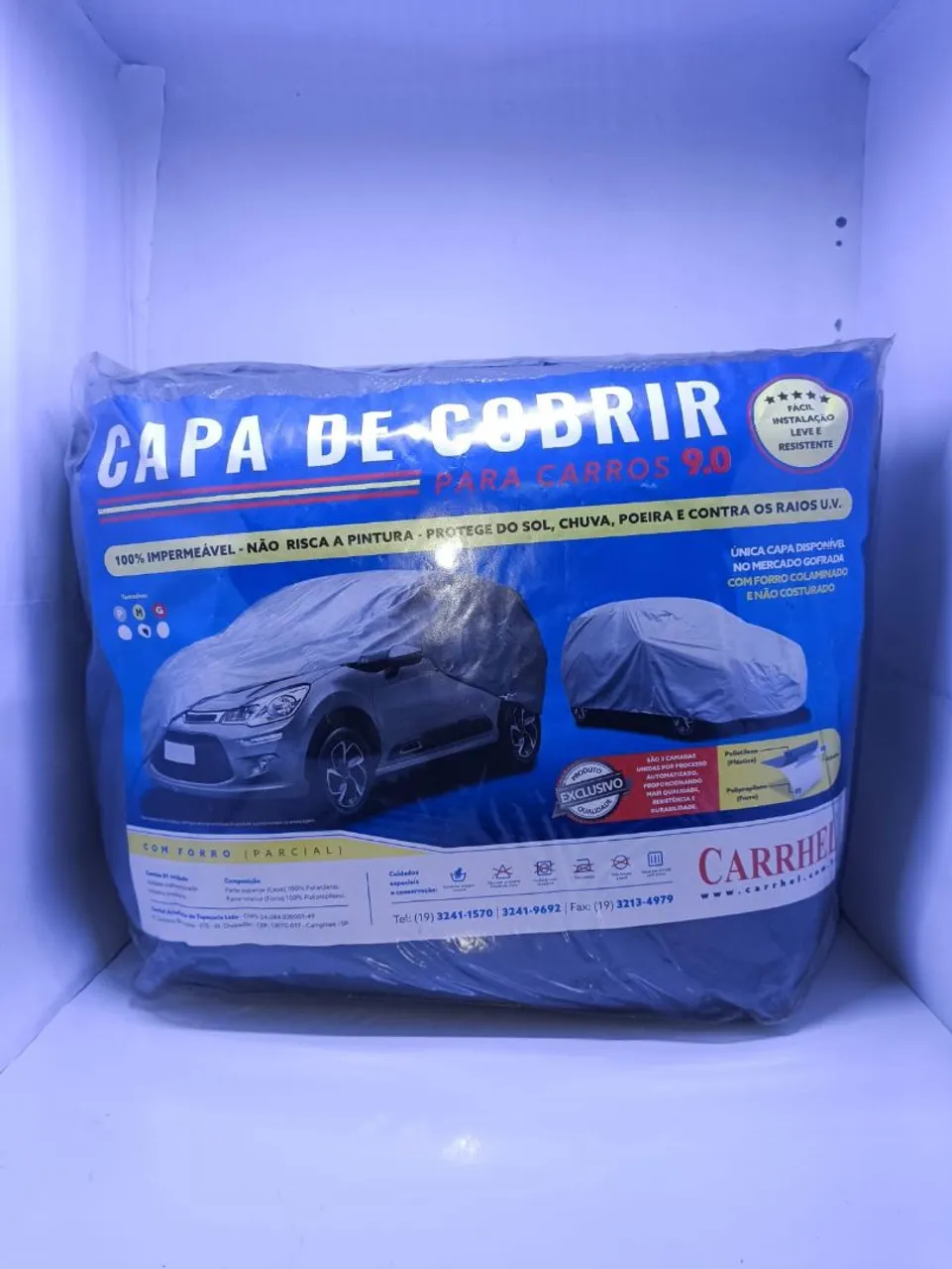 Capa de cobrir carro carhel
