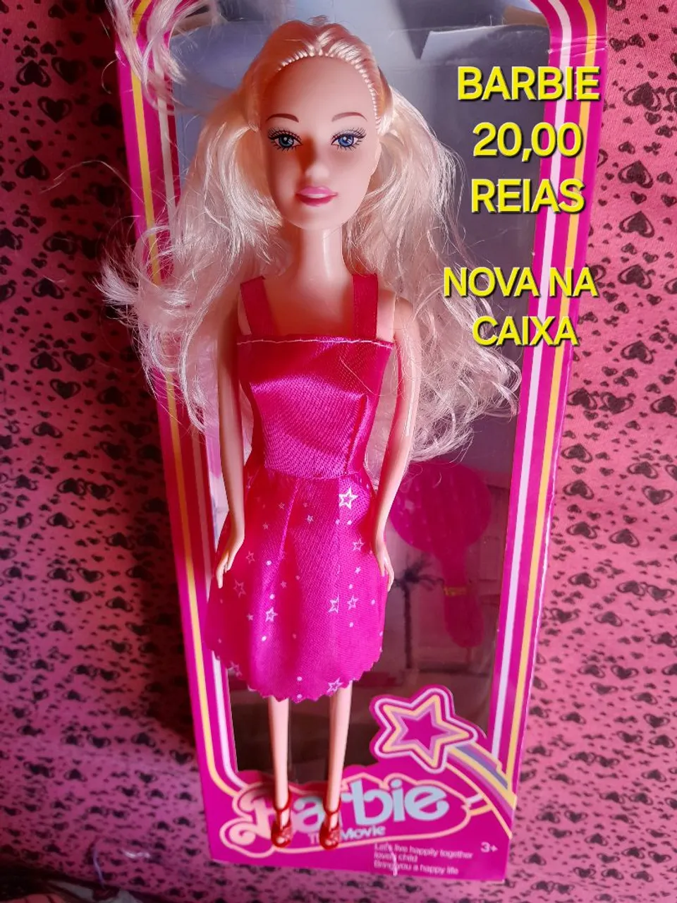 Boneca Barbie - Nova na Caixa 20 reais, Leia...