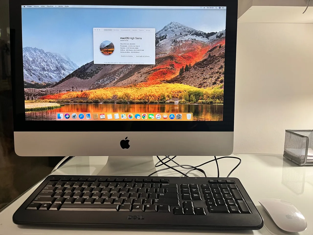 Apple iMac 2017 21.5'' I5 2.3ghz 1gb 8gb Ram Cinza iMac 2017 27 5k