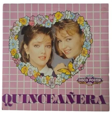 LP: Quinceañera (novela mexicana) c/ Thalia & Adela Noriega (capa) c/ Paulina Rubio