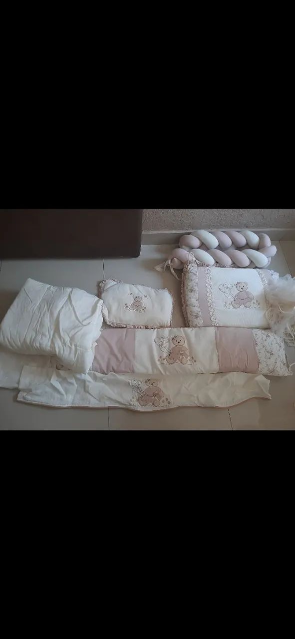 Enxoval de berco de bebe 