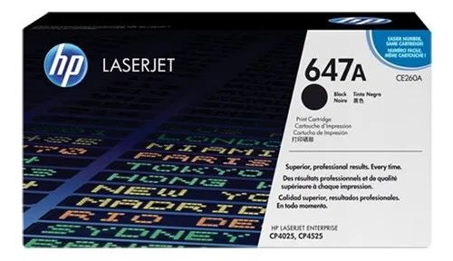 Toner Hp 647a, Cor Preta, Rende 8500 Páginas/ce260a - Foto 2