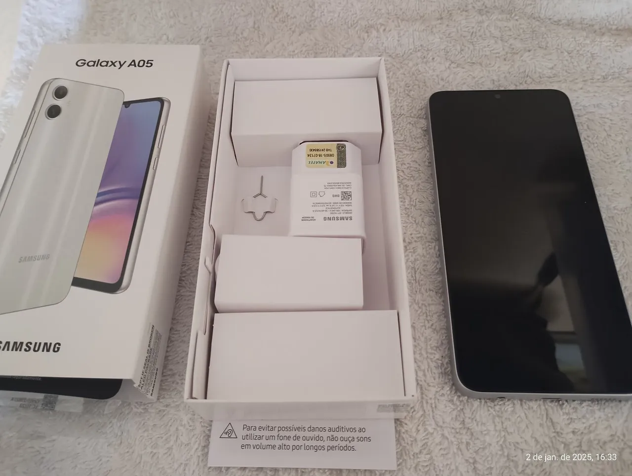Samsung Galaxy A05 promoção Novo