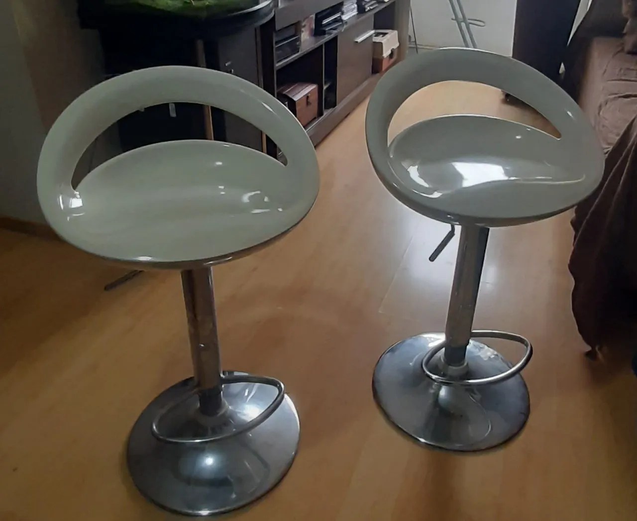 Banquetas 2 pçs Modernas com Design Arrojado