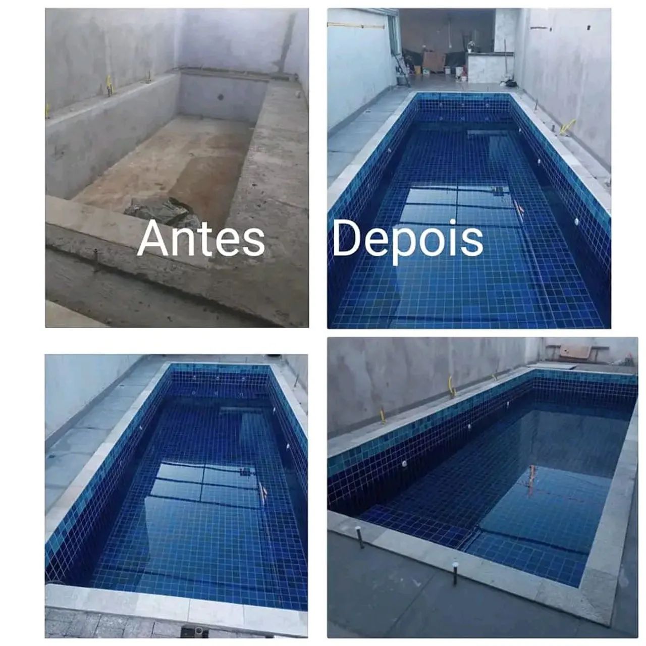 FAÇO PISCINAS/ÁREAS? PREVISÃO É MAIS CALOR ? ESSA ESTÁ PRONTINHA ?SOLICITE SEU ORÇAMENTO ? - Foto 3