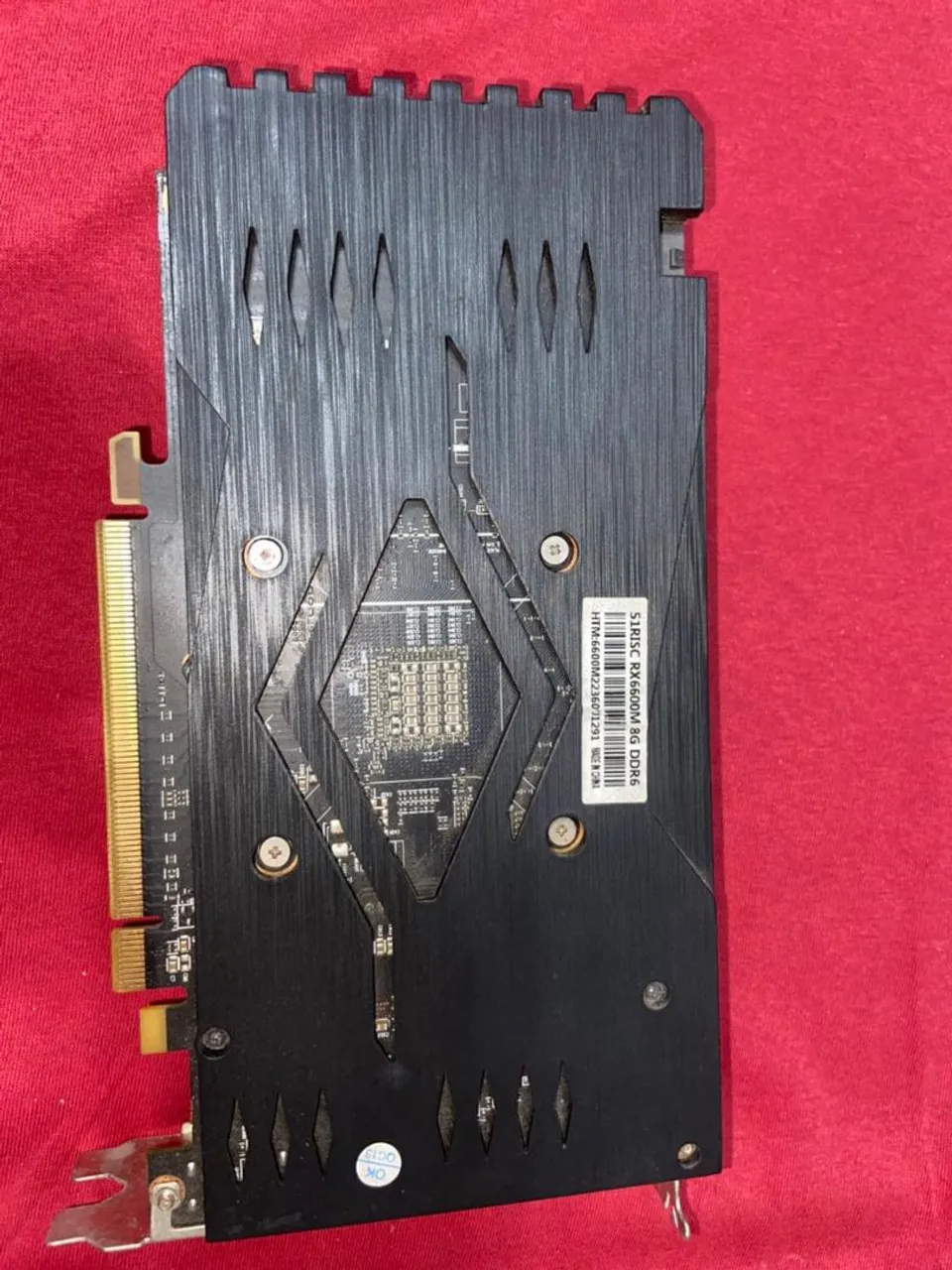 V/T Placa de Vídeo RX 6600M 8GB DDR6