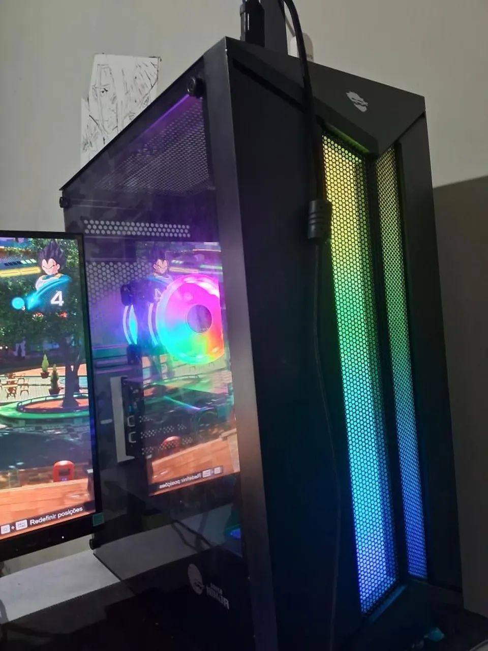 PC Gamer Completo AMD Rx580(placa de vídeo) - Foto 4
