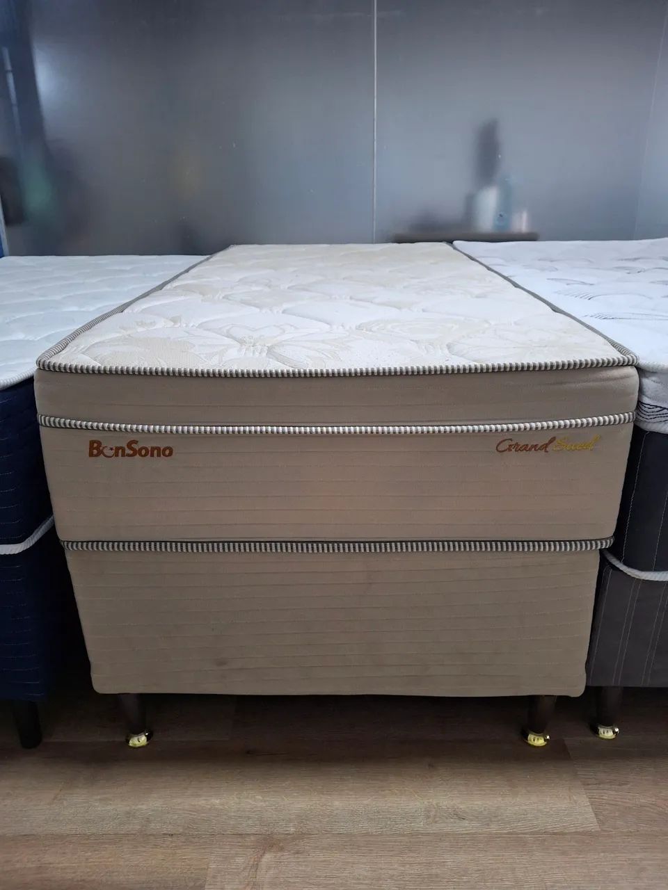 Conjunto Grand sued solteiro Conforto e Qualidade