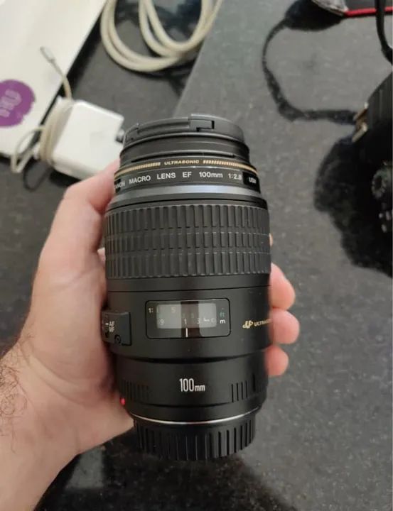 Lente Canon EF 100mm f/2.8 Macro USM
